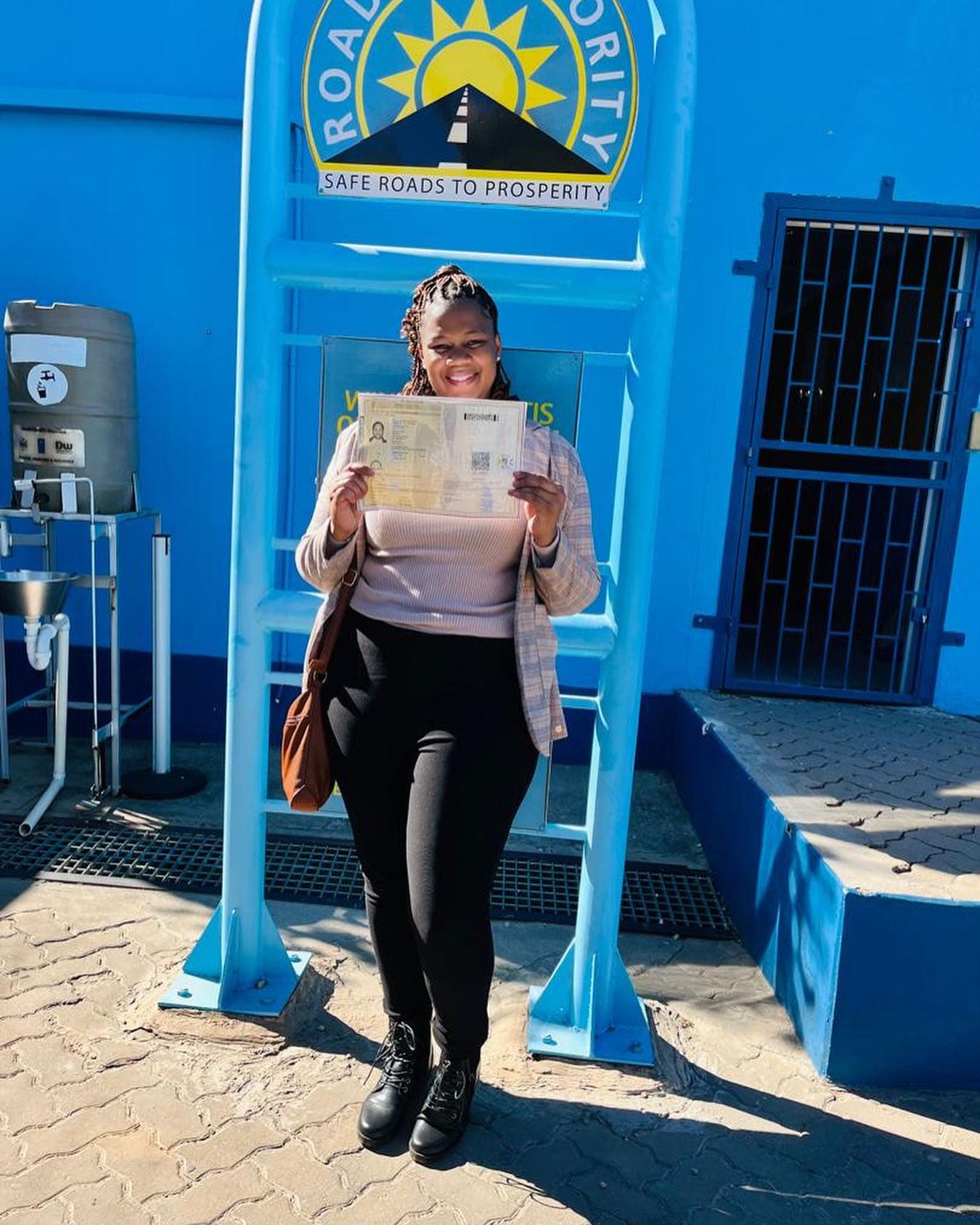 Happy West Driving School graduates in Windhoek